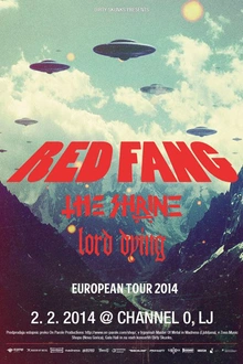 Red Fang + lord dying + the shrine