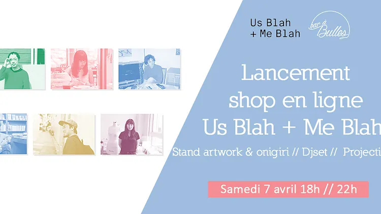 Lancement boutique en ligne Us Blah + Blah