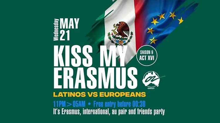 Kiss my Erasmus @ Café OZ