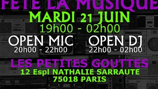 Encore Fête La Musique : Jam Session & Open Dj
