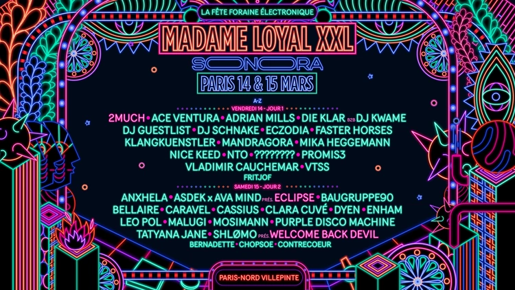 Madame Loyal Paris : XXL Edition soirée 
