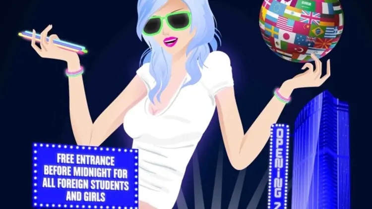 Erasmus Paris : Full Moon Party