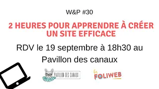 W&P #30 avec Foliweb
