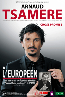 Arnaud Tsamere à l'Européen