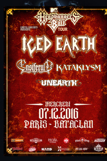ICED EARTH + ENSIFERUM + KATAKLYSM + UNEARTH