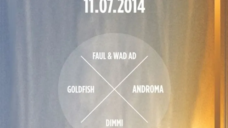 Faul & Wad Ad, Goldfish live, Androma, DIMMI