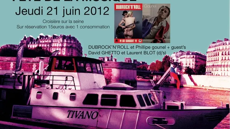 Concert-croisière sur le Tivano !