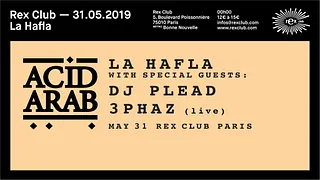 LA Hafla: Acid Arab, DJ Plead, 3Phaz Live