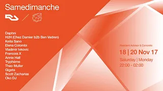 Samedimanche Resident Advisor X Concrete