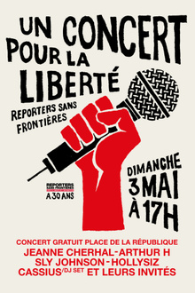Un concert pour la liberté - Reporters sans frontière