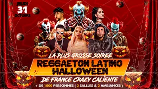 LA PLUS GRANDE SOIRÉE REGGAETON HALLOWEEN DE FRANCE