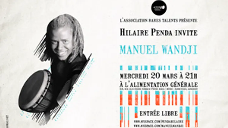 Hilaire penda Warm Up Show invite Manuel Wandji