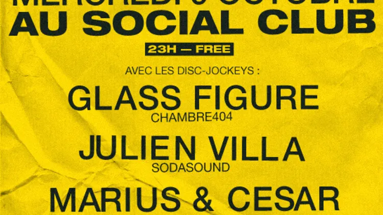 FRESH SODA avec Glass Figure, Julien Villa , Bantaam & Kohle, Marius & Cesar