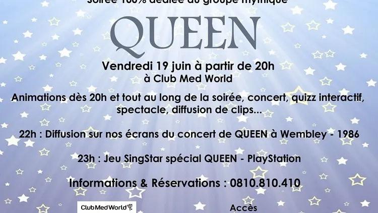 Soirée Queen