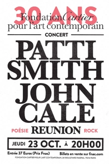 Patti Smith & John Cale en concert