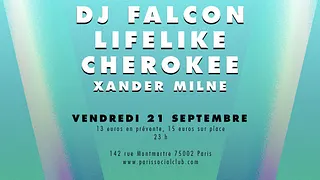 Vulture w Lifelike, Cherokee, Alan Braxe, Dj Falcon