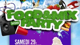 Food and Mix Party Steeve White Party Bday