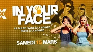 In your face