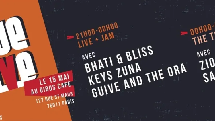 Concert Bhati & Bliss, Keys Zuna, Guive