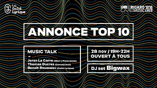 Prix Société Ricard Live Music – Annonce TOP 10