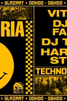 Evphoria x Glazart w/ Vitaline, DJ Fast Fashion, DJ Tsygan, Hardrock Striker