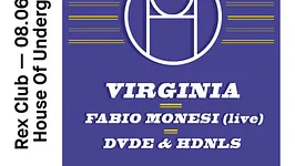 House OF Underground: Virginia, Fabio Monesi Live, Dvde & Hdnls