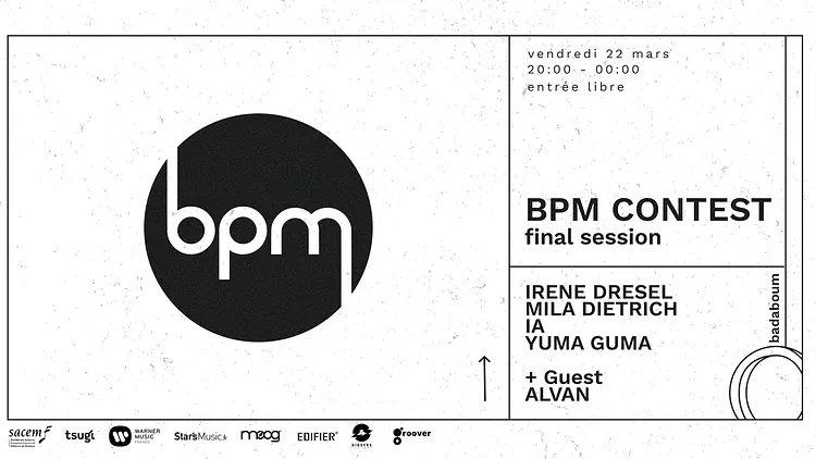 BPM final session#8 : Irene Dresel, Mila Dietrich, IA, Yuma Guma, Alvan