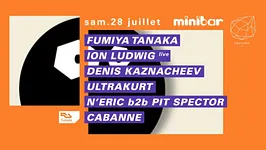 Concrete X Minibar: Fumiya Tanaka, Ion Ludwig, Denis Kaznacheev, Cabanne