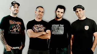 The Adolescents en concert