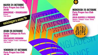 Festival de jazz vocal international - Voicingers On Tour France