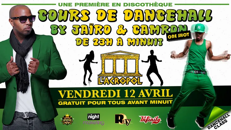 Cours de Dancehall By Jairo & Camron One Shot