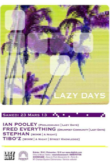 Lazy Days :  Ian Pooley, Fred Everything