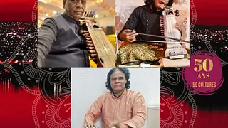Duo de sarangis et tabla - Inde du Nord