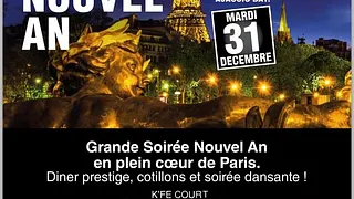 Révéillon nouvel an 75016 Paris