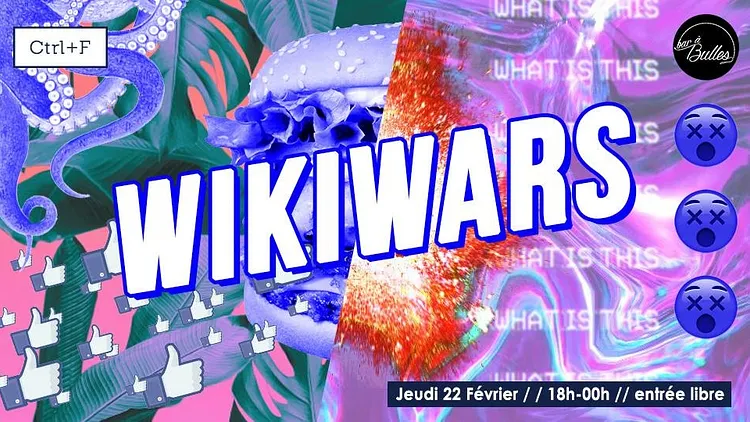 Les Wikiwars au Bar à Bulles