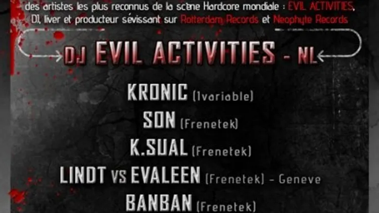 HARD-MIND Part V Guest: EVIL ACTIVITIES (NL)