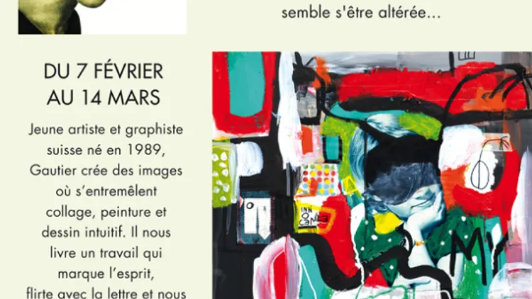 Gautier Rebetez - Peinture & collage