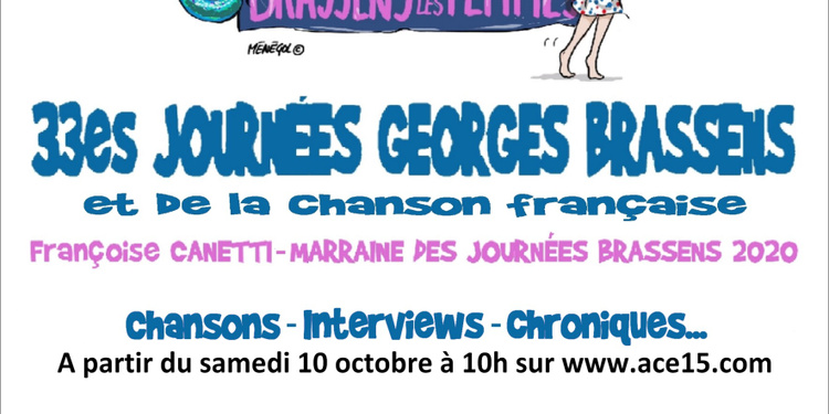 Les 33e Journées Brassens et de la chanson française