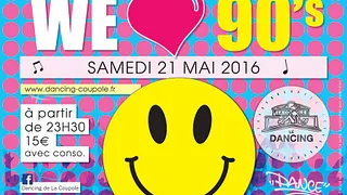 soirée WE lOVE 90's