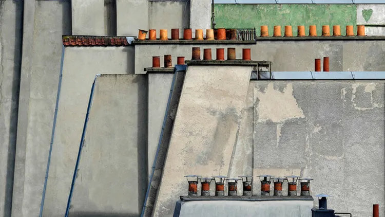 Exposition Michael Wolf Blind Walls Paris RoofTops