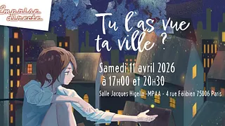 Tu l'as vue ta ville ? Une journée, 2 spectacles