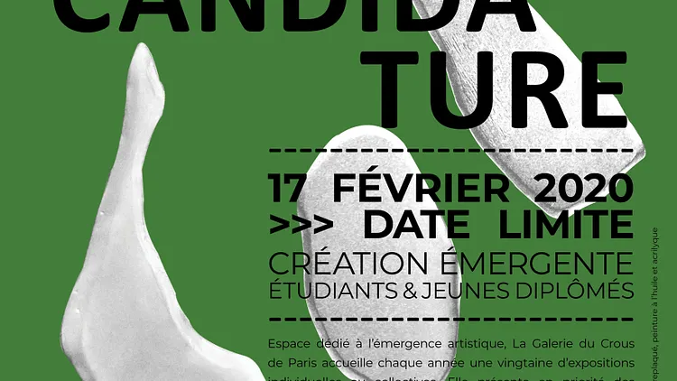 Appel à candidature // Exposer à la Galerie du Crous