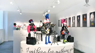 Exposition Color My Milk - Les Vraies Peaux de Vache envahissent la Milk Factory