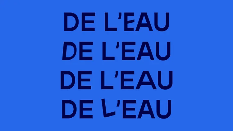 L'exposition De l'eau à Bercy Village