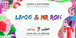 Livoo & Mr Ron at Café de la Presse