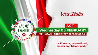 KISS MY ERASMUS @ Café OZ