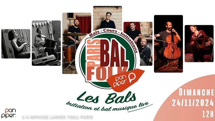  Le gros bal de Paris Bal Folk avec Duo Rivaud-Lacouchie - Le Grand Barouf - Diatocello