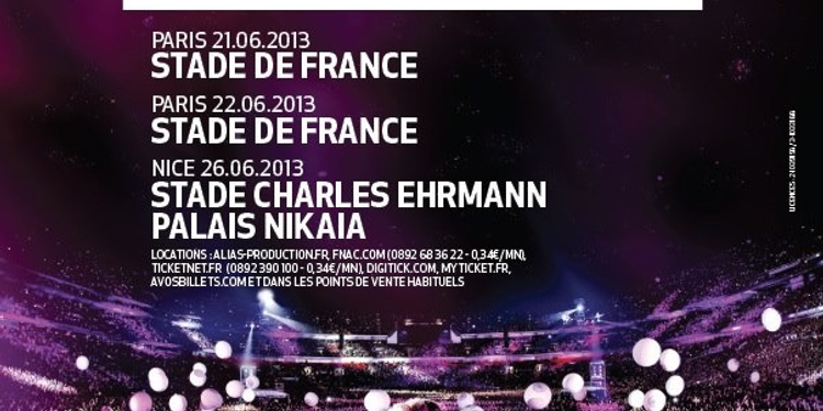 Muse en concert au Stade de France - The 2nd Law Tour