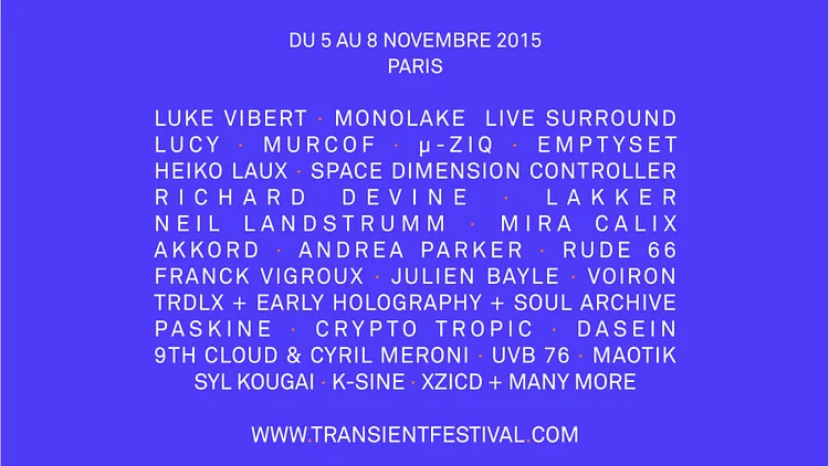 Transient Festival 2015