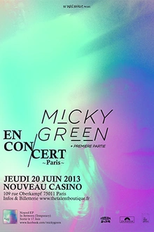 Micky Green + 1ère partie